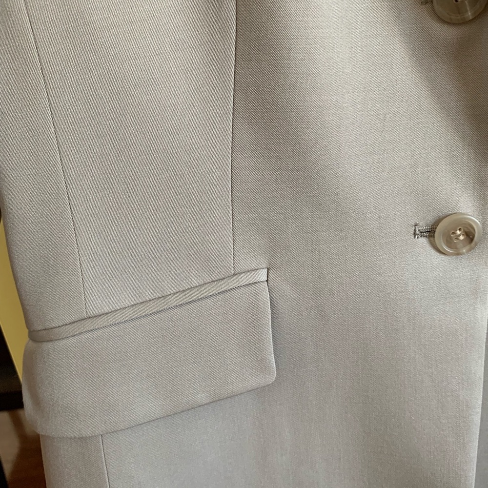 J. Crew Suit Jacket Size 8 Taupe color - Picture 7 of 7